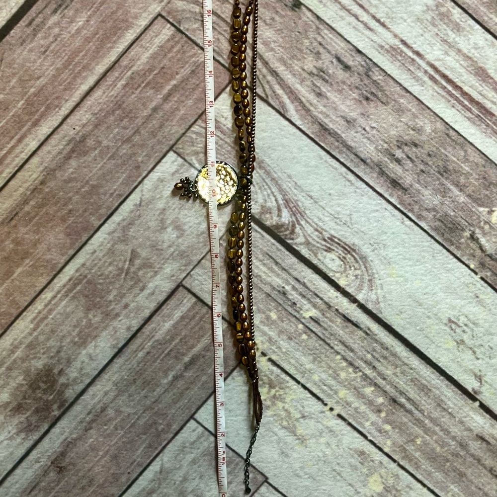 Silpada Designs Bronze Pearl & Beaded Necklace - Picture 6 of 6